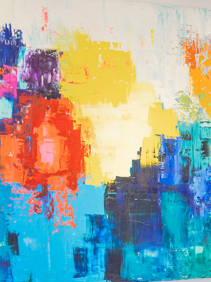 close up art experience