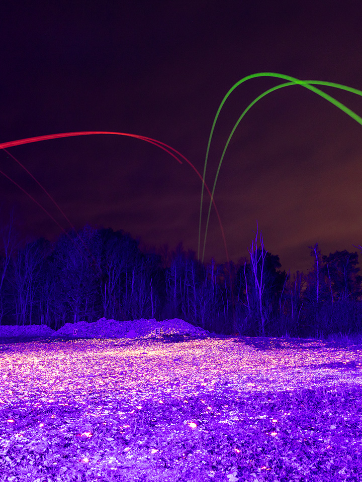 glowing sporting clays